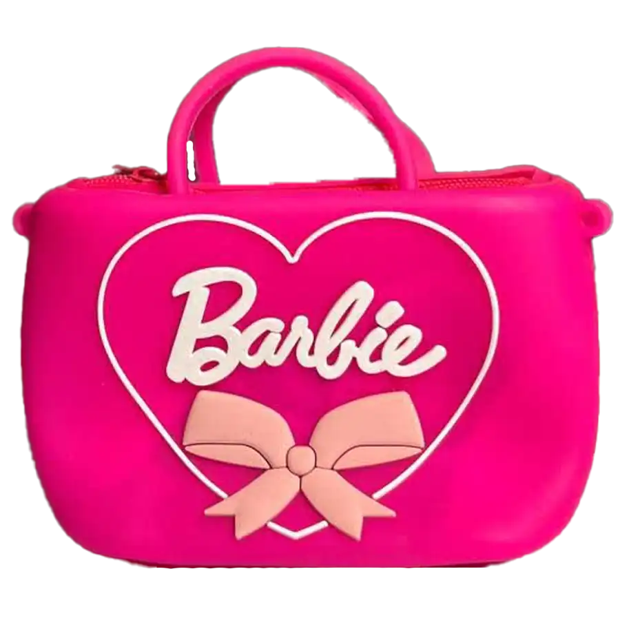 Silicone fantasy bag with Barbie design