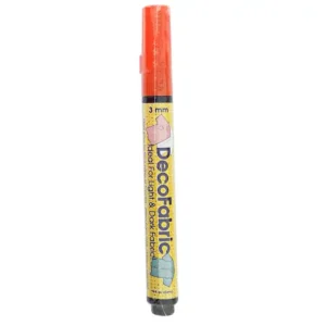 ماژیک پارچه یوشیدا مدل DecoFabric رنگ نارنجی