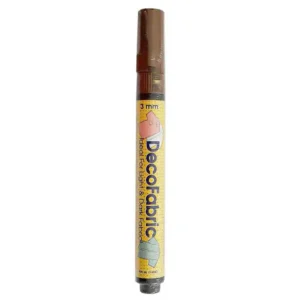 ماژیک پارچه یوشیدا مدل DecoFabric رنگ قهوه ای
