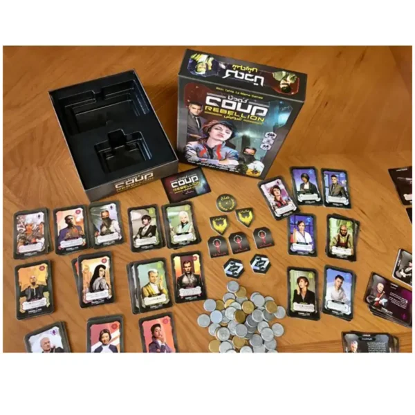 Mr. Gamer's intellectual game of Coup Rebellion model