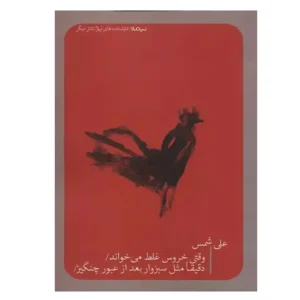 کتاب وقتی خروس غلط می خواند اثر علی شمس