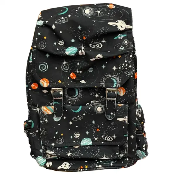Fancy velvet backpack