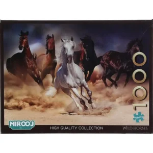 پازل 1000تیکه MIROOJ طرح wild horses