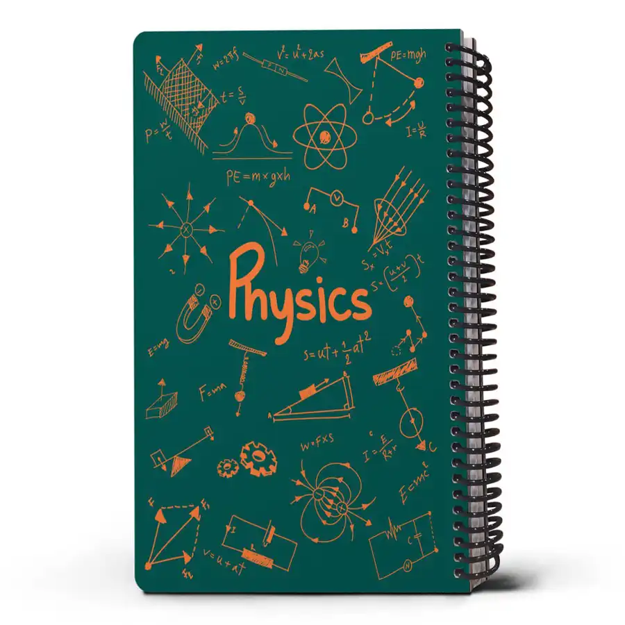 Exercise book 100 sheets .note model physics formula