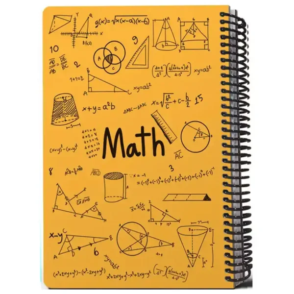 Workbook 100 sheets. Math formula model