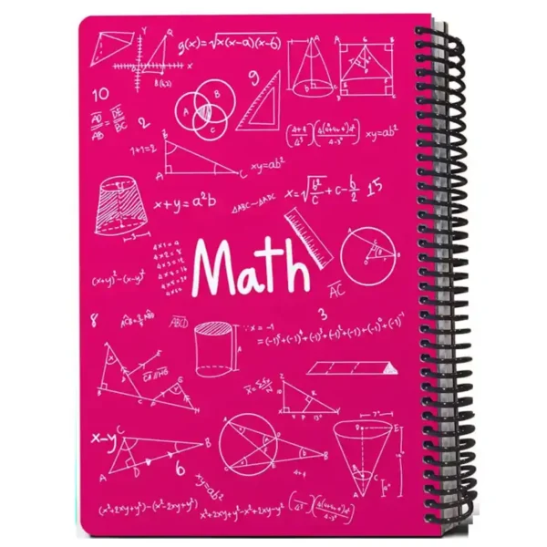 Workbook 100 sheets. Math formula model
