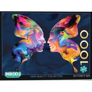 پازل 1000 تیکه MIROOJ طرح Butterfly kiss