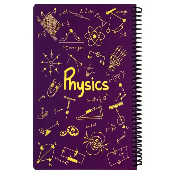 Exercise book 100 sheets .note model physics formula