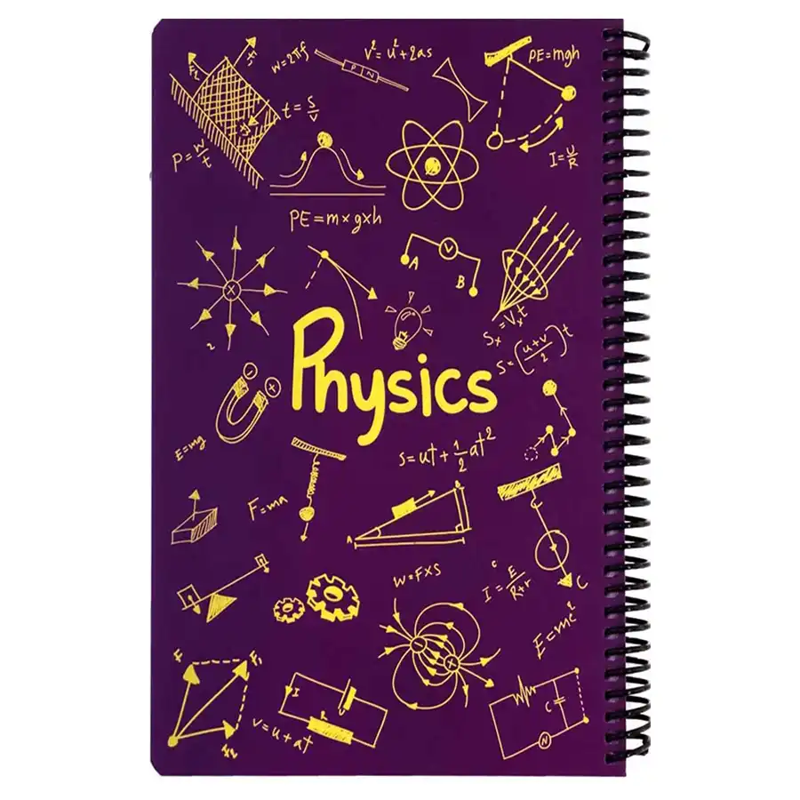 Exercise book 100 sheets .note model physics formula