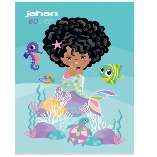 Jahan 80-page wired exercise book, model 801