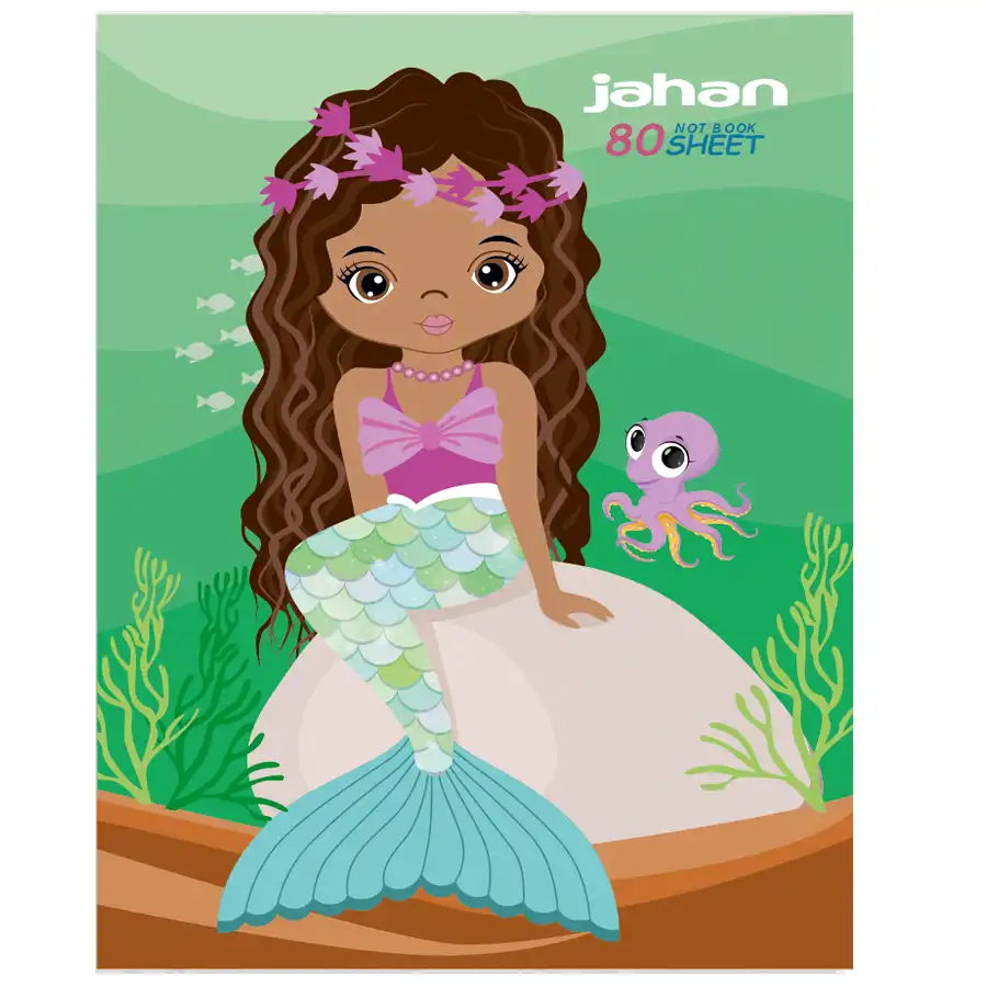 Jahan 80-page wired exercise book, model 801