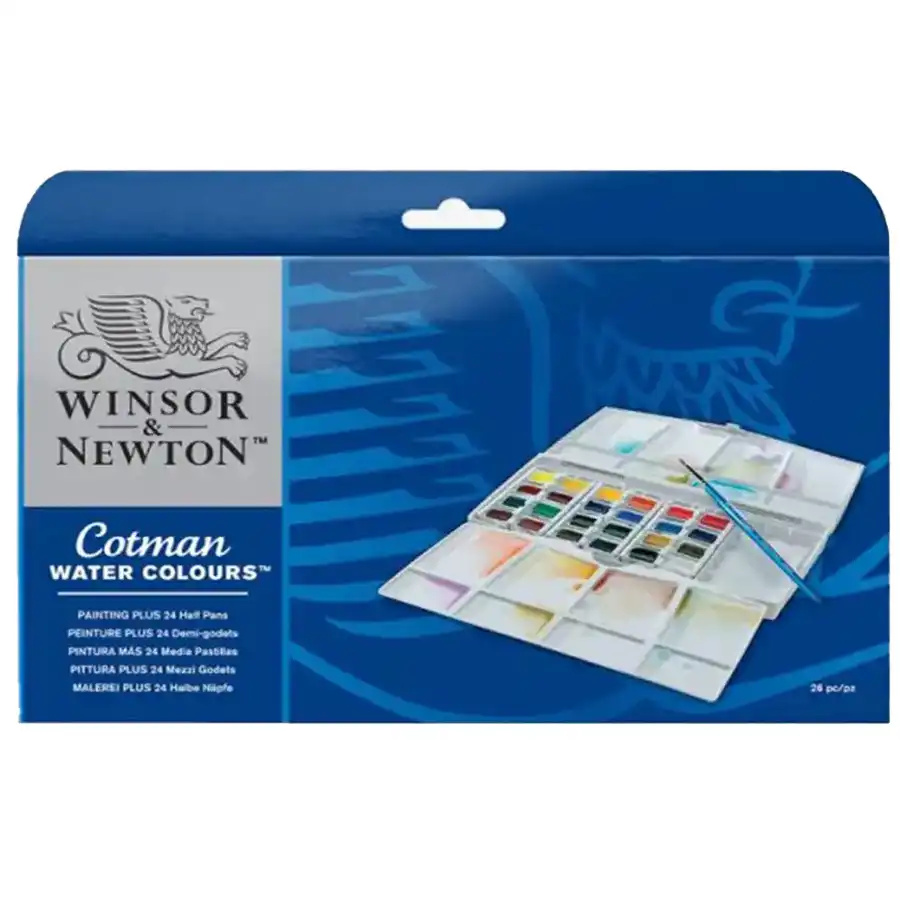 Winsor Newton 24-color watercolor set, Cutman model