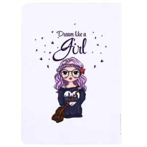 دفتر یادداشت 100 برگ دات نوت مدل Dream like a girl