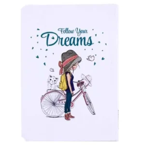دفتر یادداشت 100 برگ دات نوت مدل Follow Your Dreams