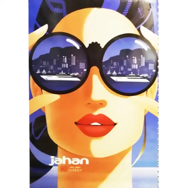 Wired 80-sheet Jahan lifestyle model exercise book