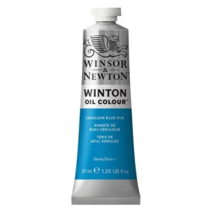 رنگ روغن وینزور اند نیوتن رنگ CELUREAN BLUE HUE کد 10 حجم 37ML