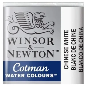 قرص آبرنگ وینزور اند نیوتن رنگ chinece white مدل COTMAN