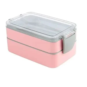 ظرف غذای 2 طبقه تیتیز مدل Lunch Box Fiambrera