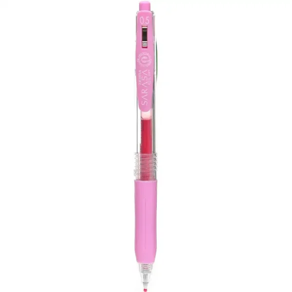 0.5 zebra Sarasa Clip pink color pencil