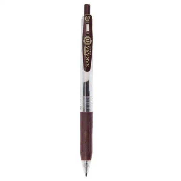 Sarasa Clip 0.7 zebra model, brown color