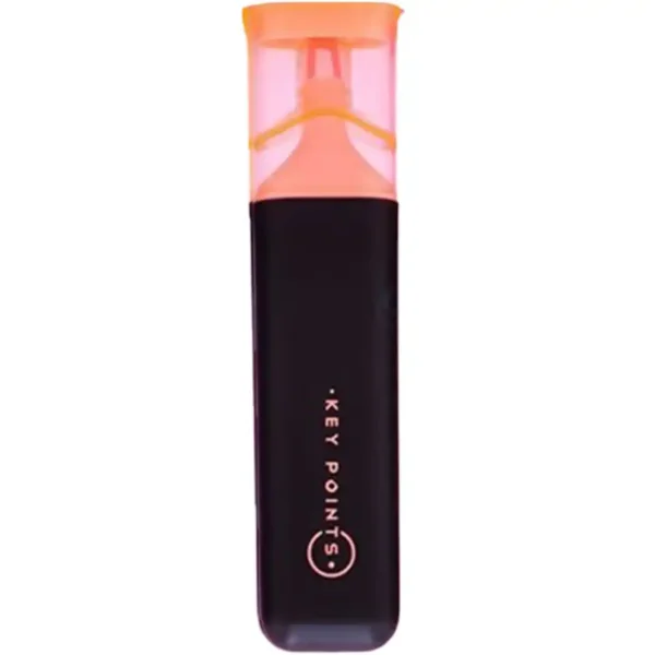 Peach crystal highlighter