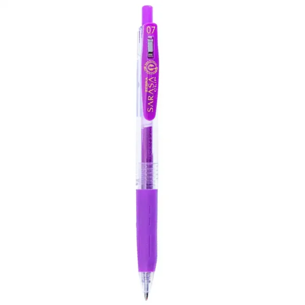 0.7 zebra Sarasa Clip purple color pencil