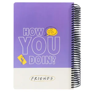 دفتر مشق 100 برگ لانگو مدل FRIENDS