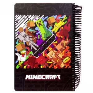 دفتر مشق 100 برگ لانگو مدل MINECRAFT