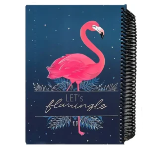 دفتر مشق 100 برگ لانگو مدل FLAMINGO