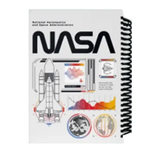 دفتر مشق 100 برگ لانگو مدل NASA