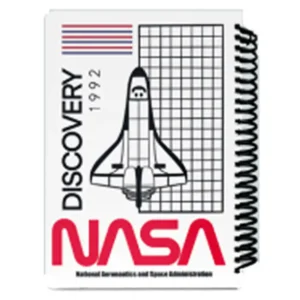 دفتر مشق 100 برگ لانگو مدل NASA