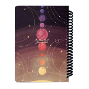 دفتر مشق 100 برگ لانگو مدل GALAXY