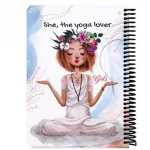 دفتر خط دار 100 برگ دات نوت مدل یوگا لاور (yoga lover)
