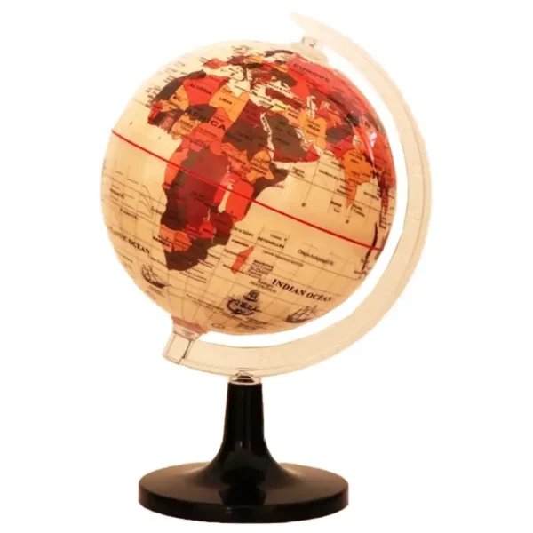 Geography globe, classic model, size 14 cm