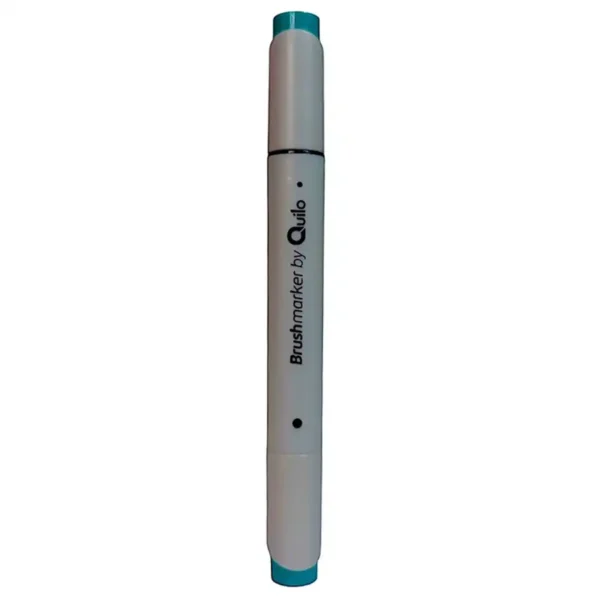 Quiello double-ended brush marker, forest green 604