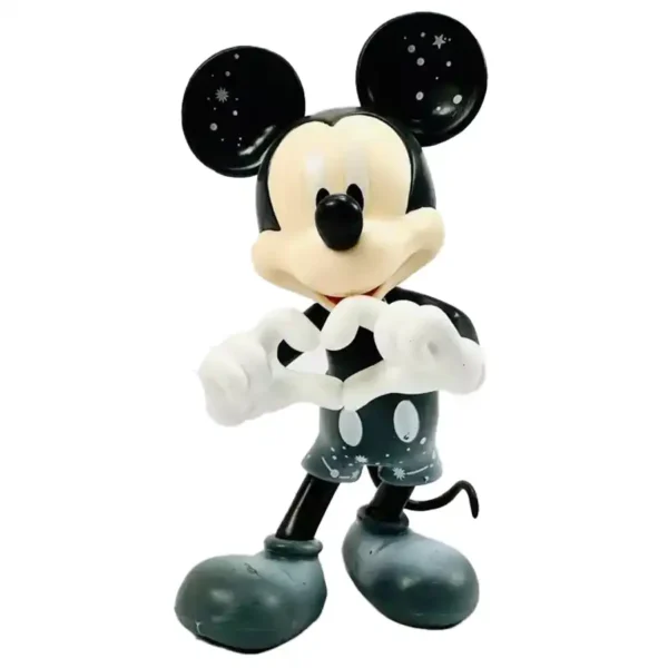 Mickey Mouse and Minnie Mouse animation character figures