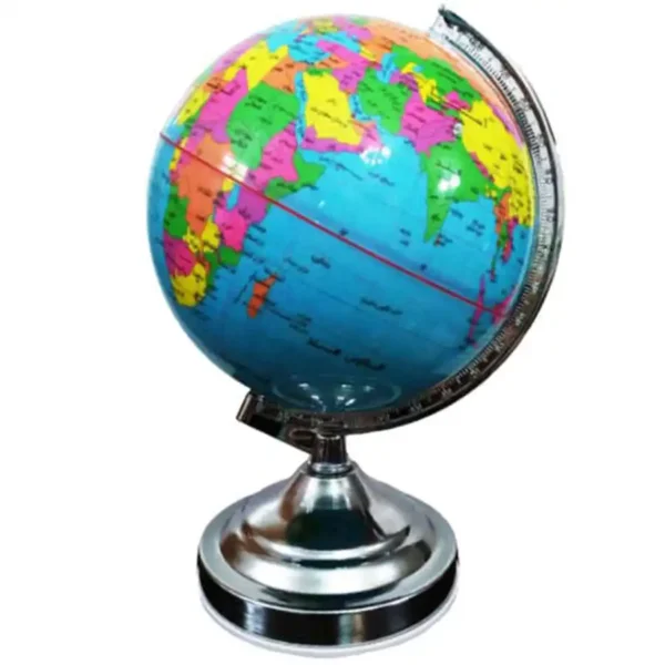 Illuminated globe, classic model, size 20 cm.