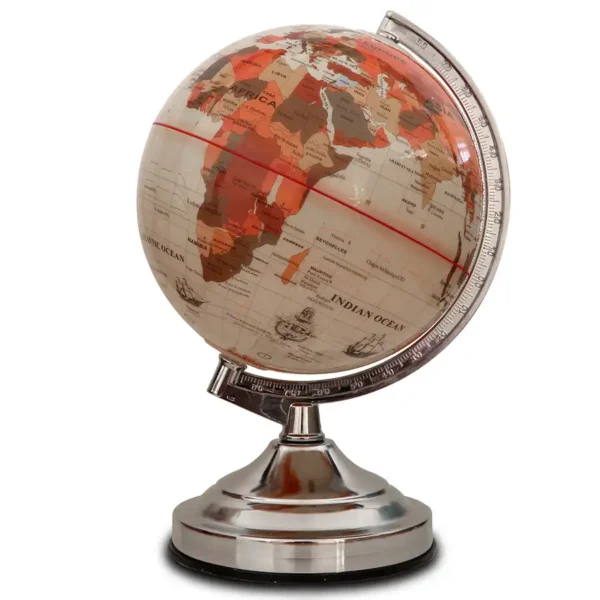 Illuminated globe, classic model, size 20 cm.