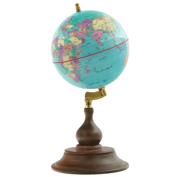 Geography globe, classic model, size 14 cm