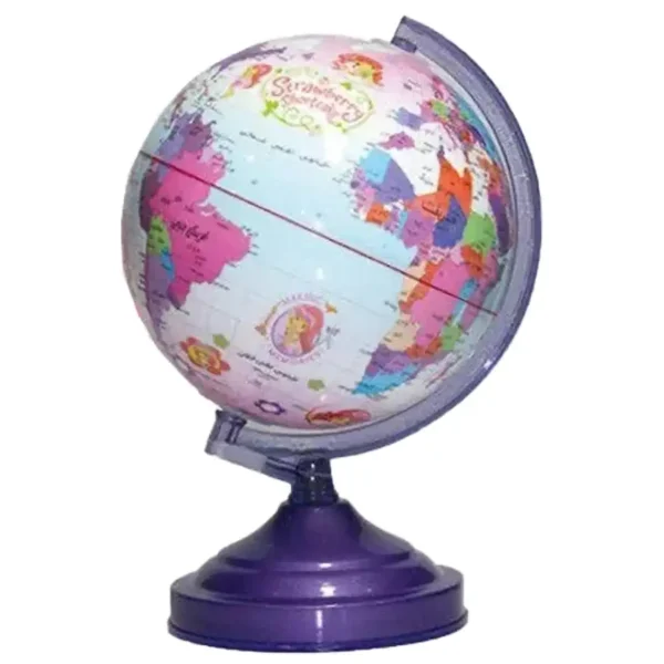 Geography globe, glowing model, size 20 cm