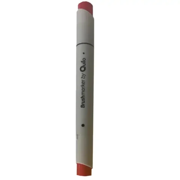 Quiello double-ended marker, brush model, color carmine362