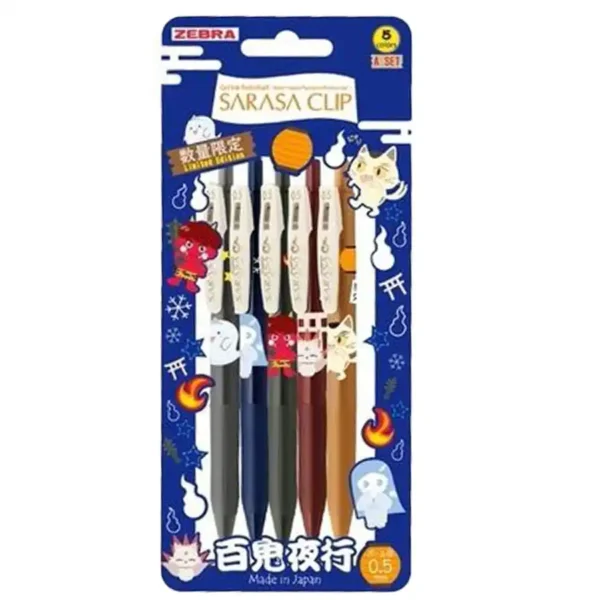 Zebra 0.5 anime model pen, pack of 5
