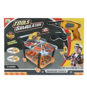 ست ابزار با میز کار سیار Tools Simulation