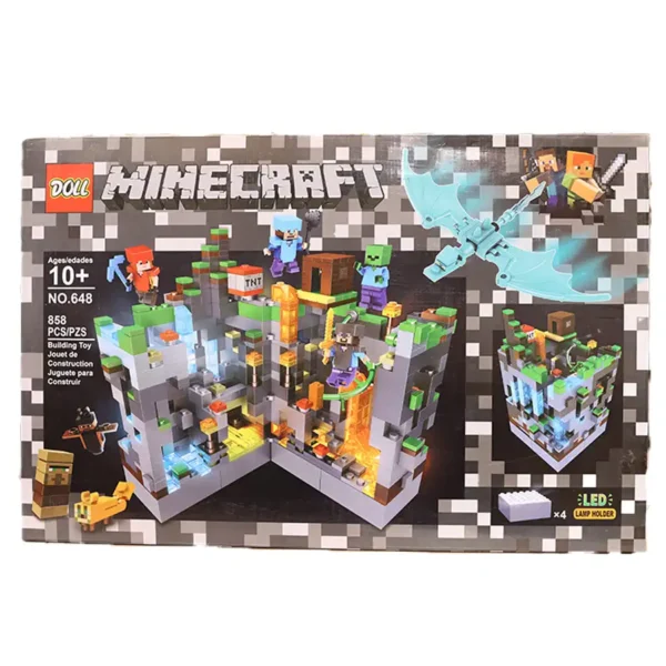 Lego 858 pieces Minecraft design slab