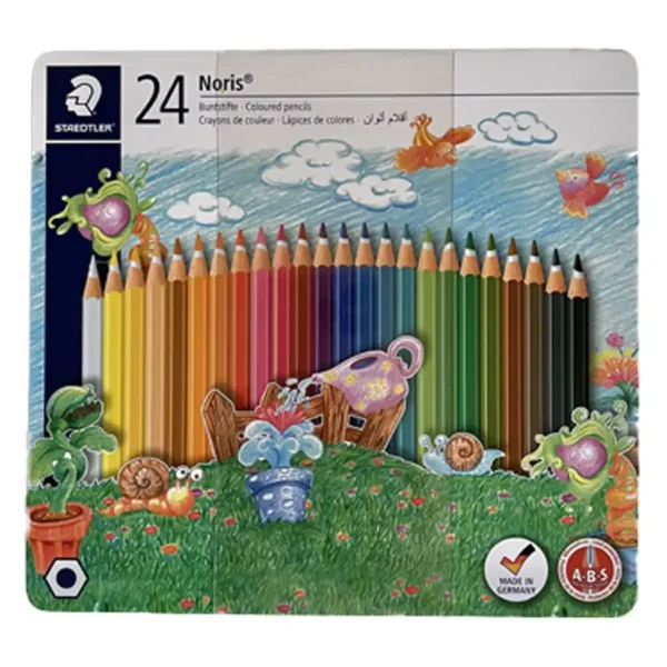 Staedtler 24-color colored pencils, Norris model