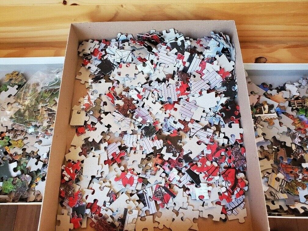 پازل‌های جورچین مقوایی (Jigsaw Puzzles)