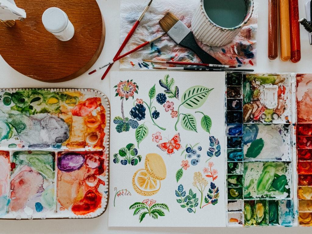 آبرنگ (Watercolor)