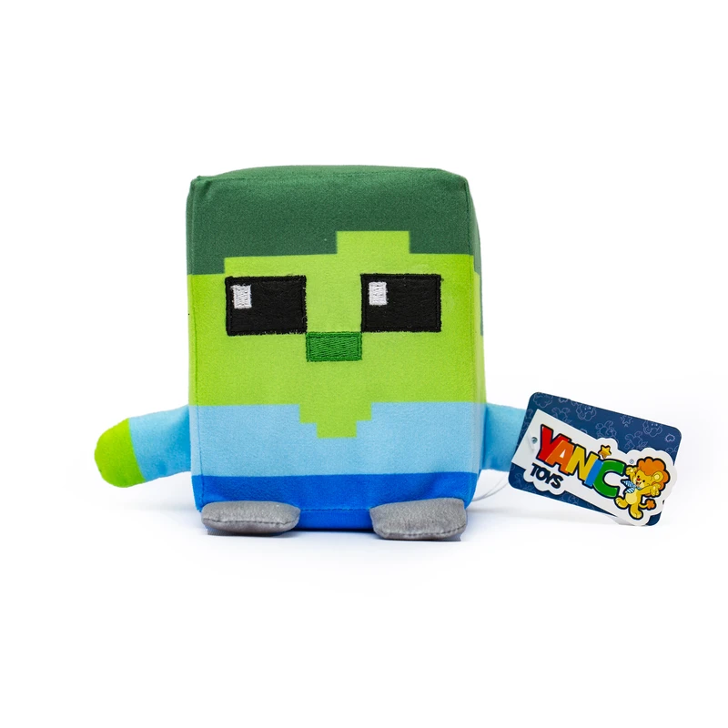 Yannick Minecraft Cube Zombie Doll 13 cm