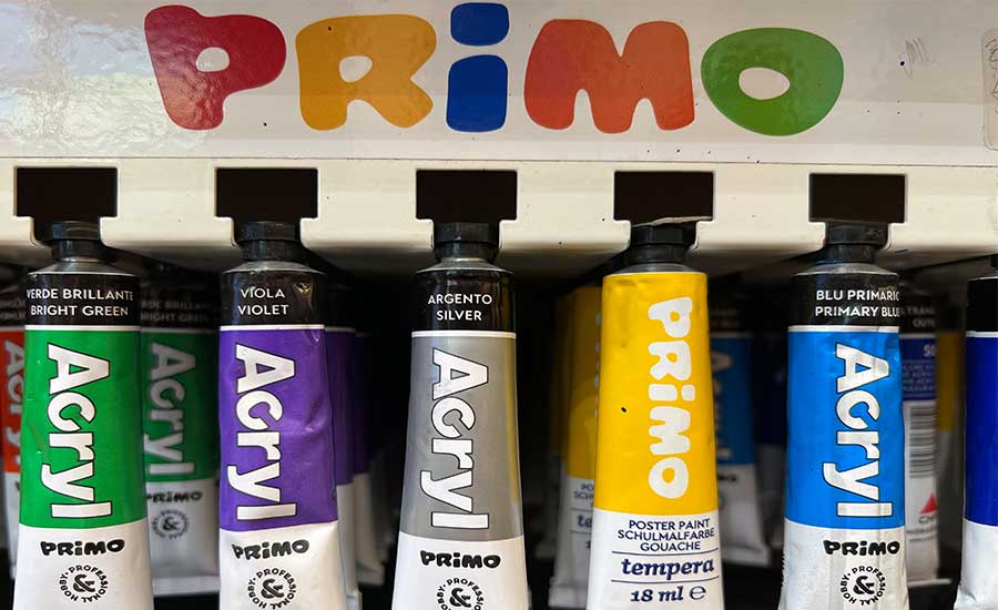 رنگ اکریلیک پریمو