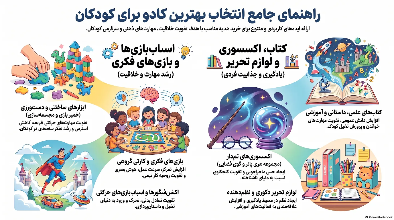راهنمای جامع خرید بهترین کادو برای پسربچه ها